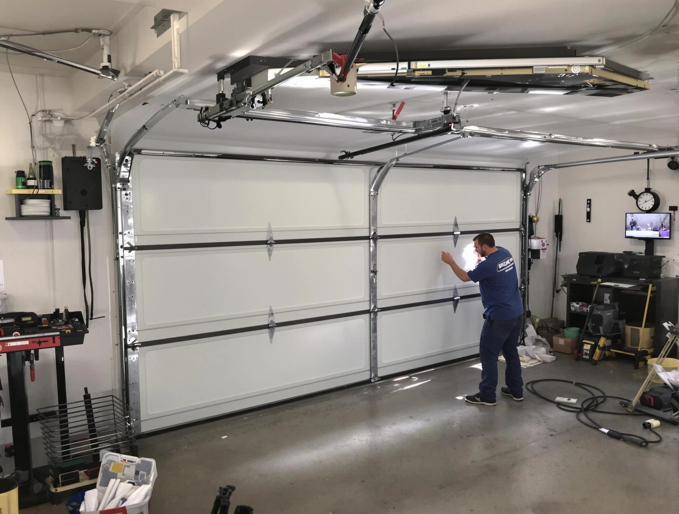 Professional garage door repair service by South Valley Garage Door Repair in South Valley