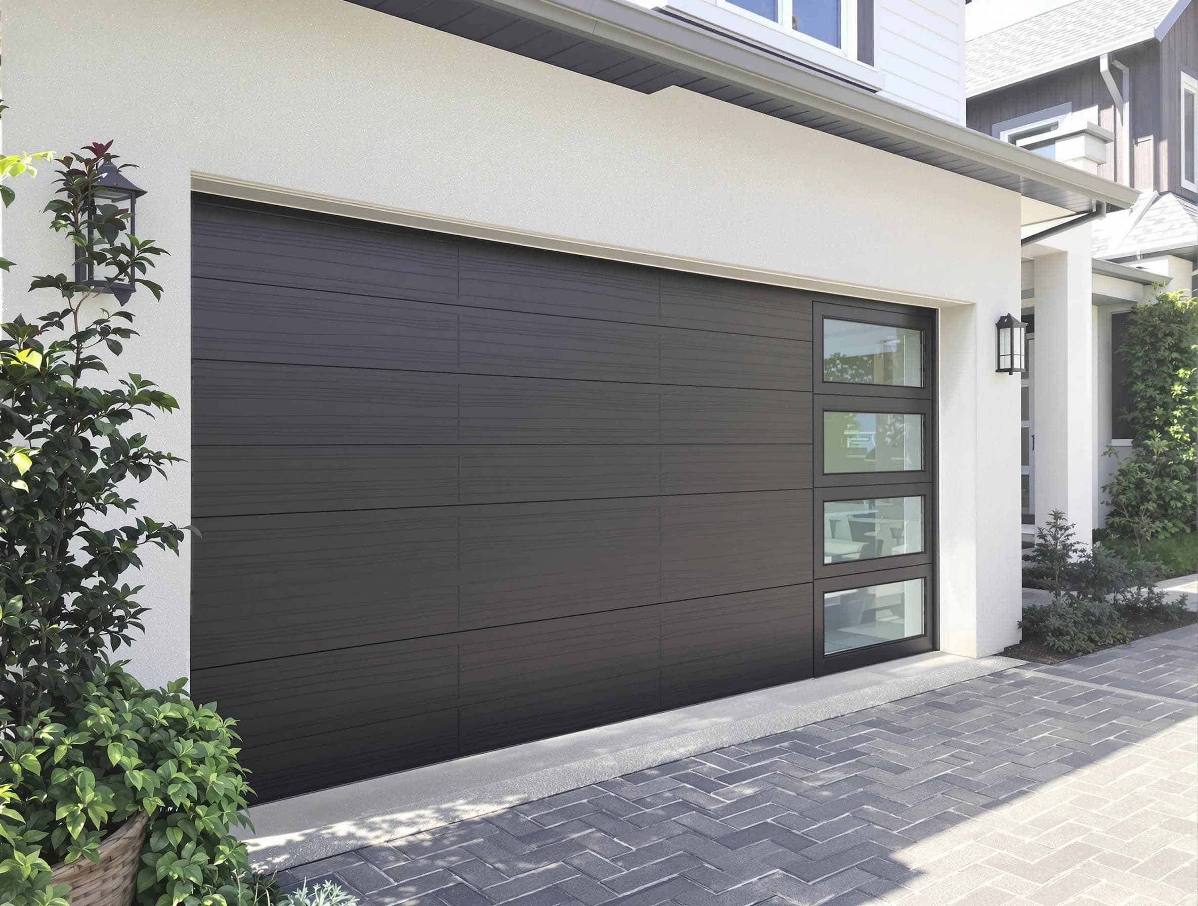 Custom garage door installation by South Valley Garage Door Repair in South Valley