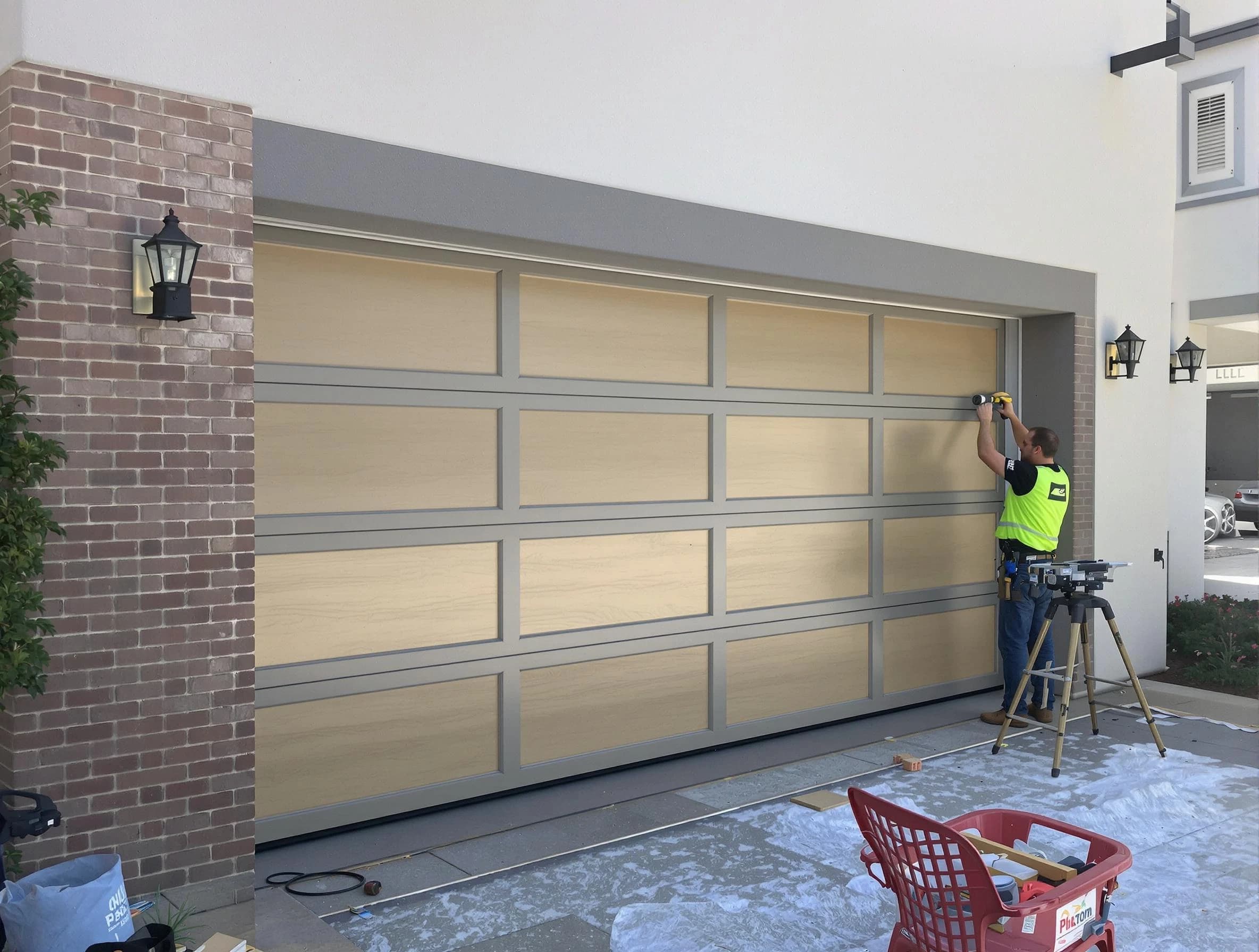 Garage door replacement service by South Valley Garage Door Repair in South Valley