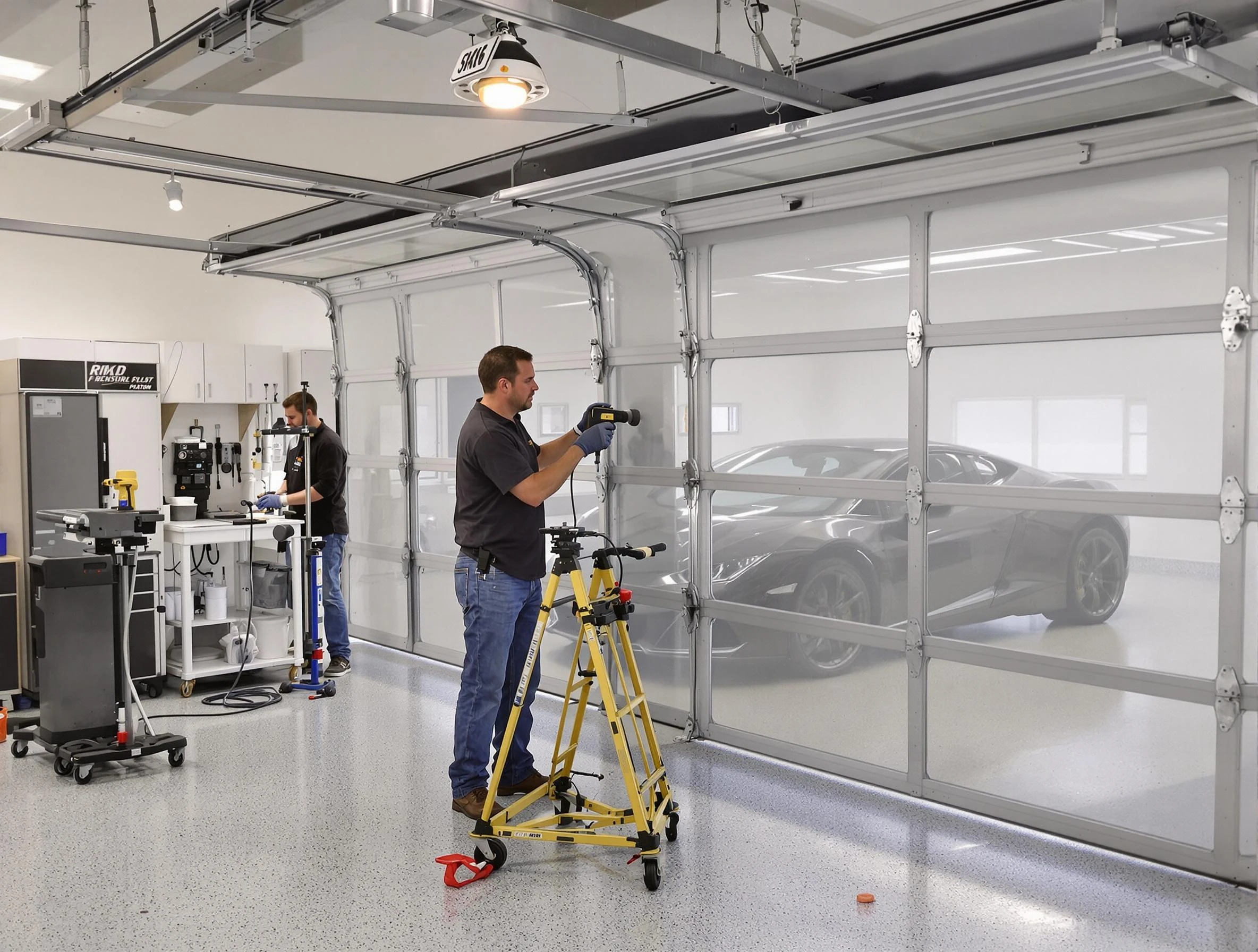 Garage Door Dents Repair in South Valley