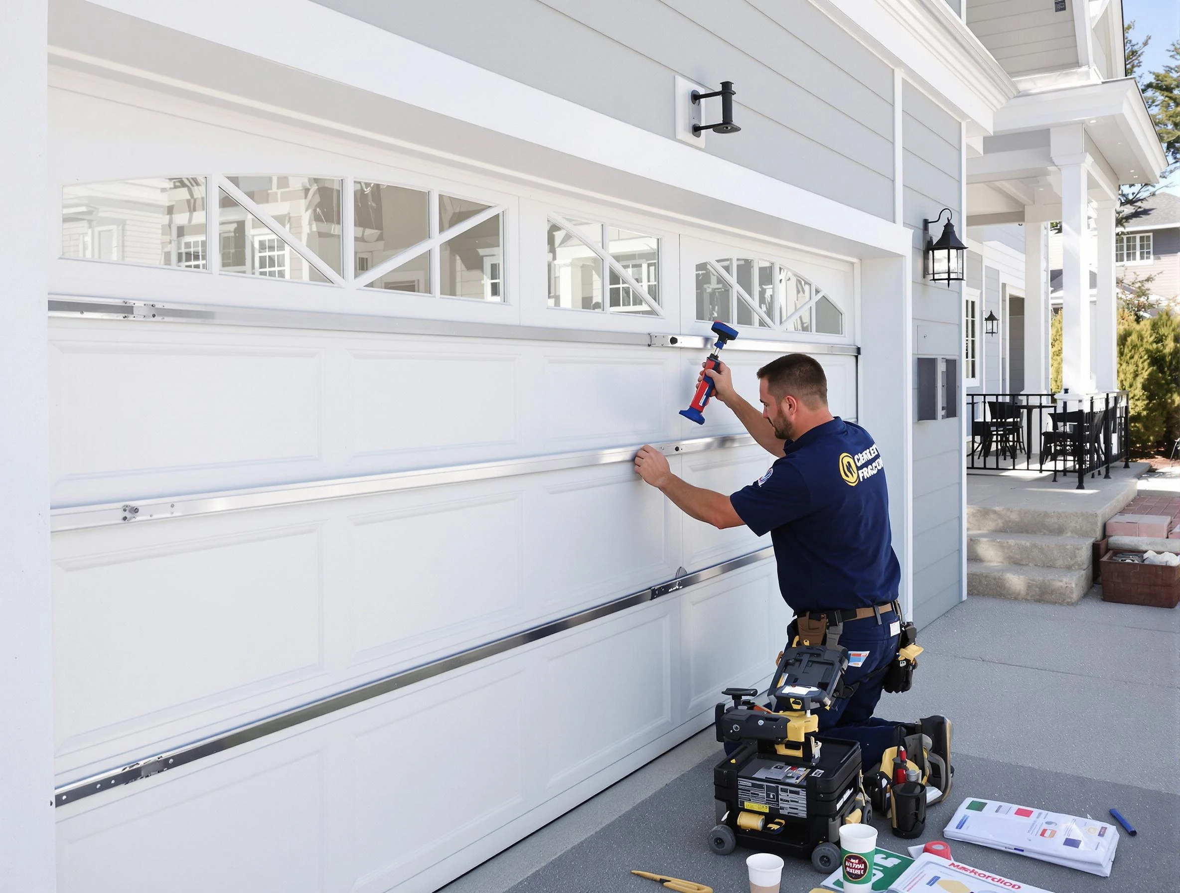 Professional garage door installation by South Valley Garage Door Repair in South Valley
