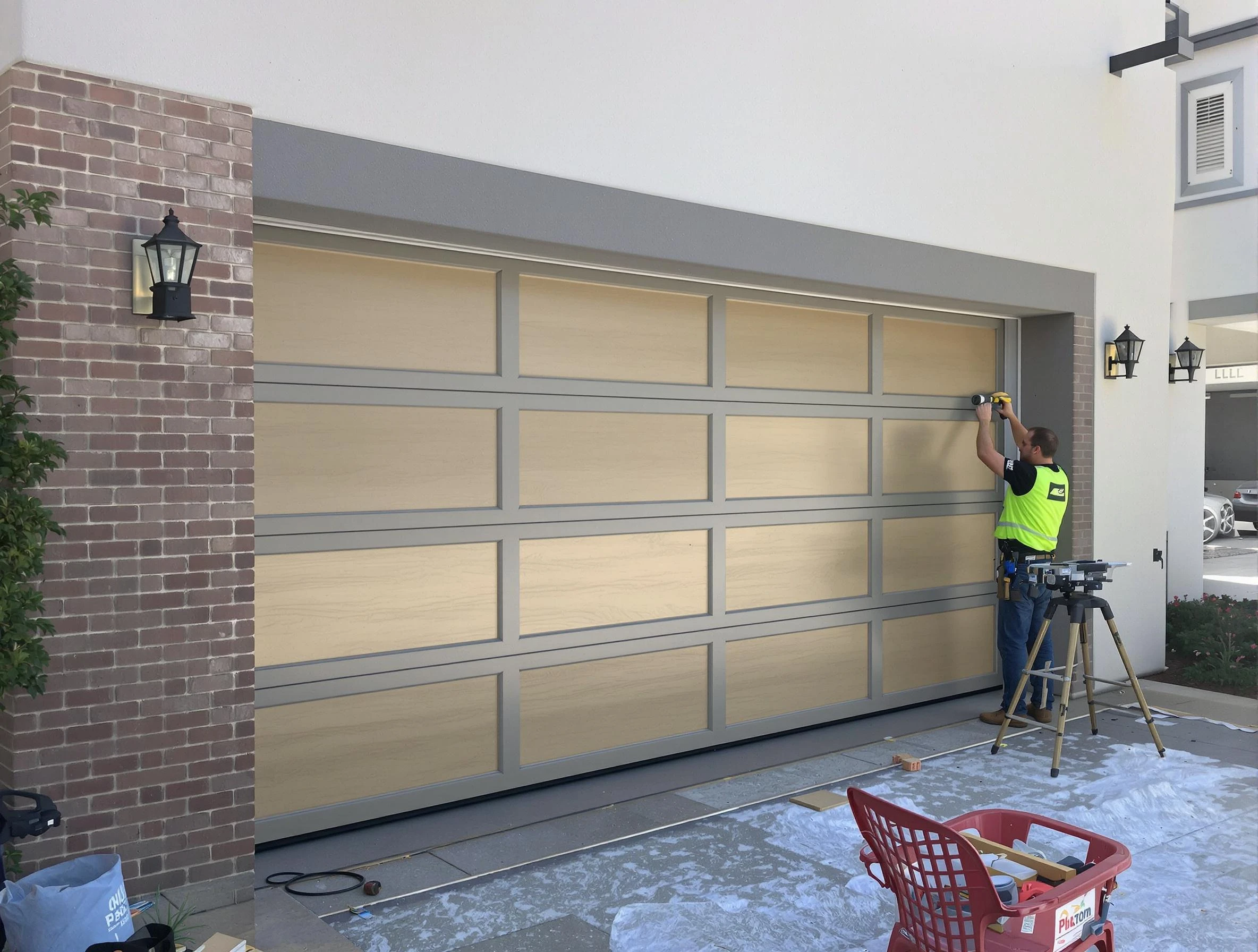 Garage door replacement service by South Valley Garage Door Repair in South Valley