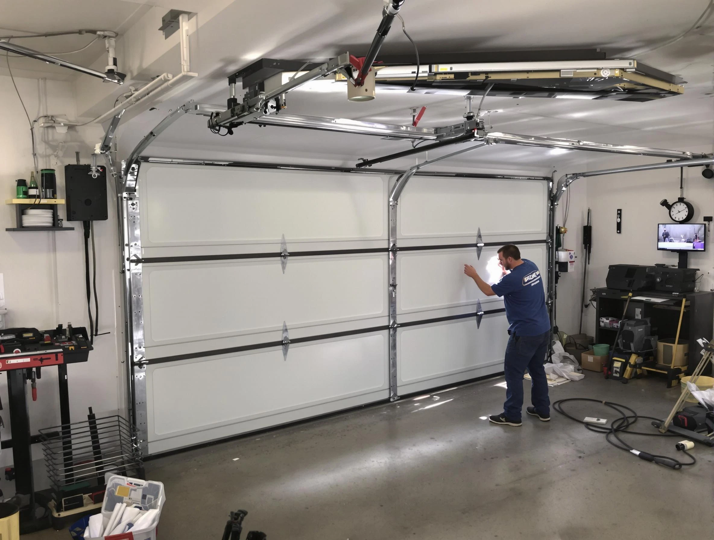 Professional garage door repair service by South Valley Garage Door Repair in South Valley