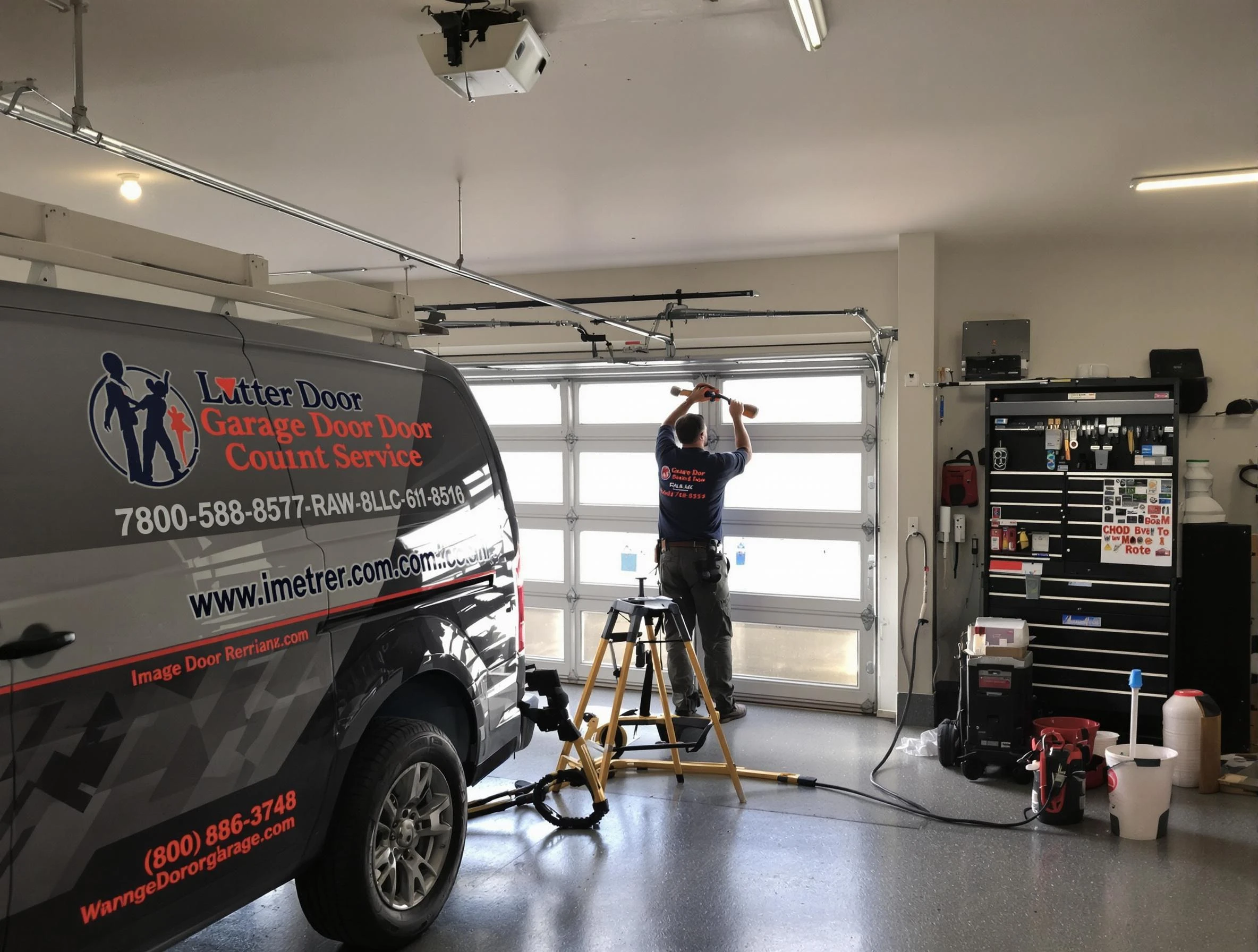 South Valley Garage Door Repair rapid response team performing same-day repair in South Valley